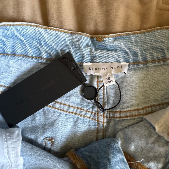 Gianni Bini Light Blue  long Denim Skirt - Picture 2 of 6